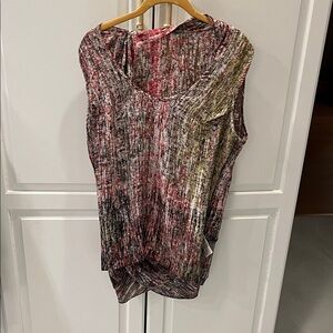 Multicolor Sleeveless Women's Top